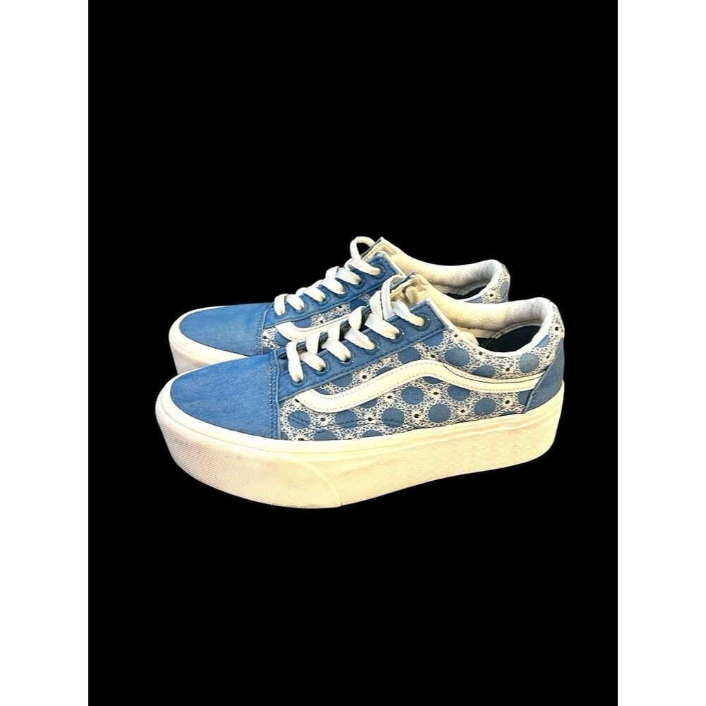 VANS OLD SKOOL Stackform Platform LOW UNISEX MEN … - image 1